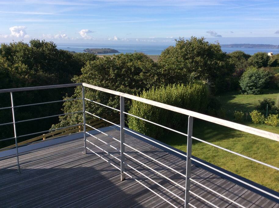 Terrasse vue mer