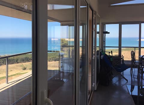 telescope on the sea