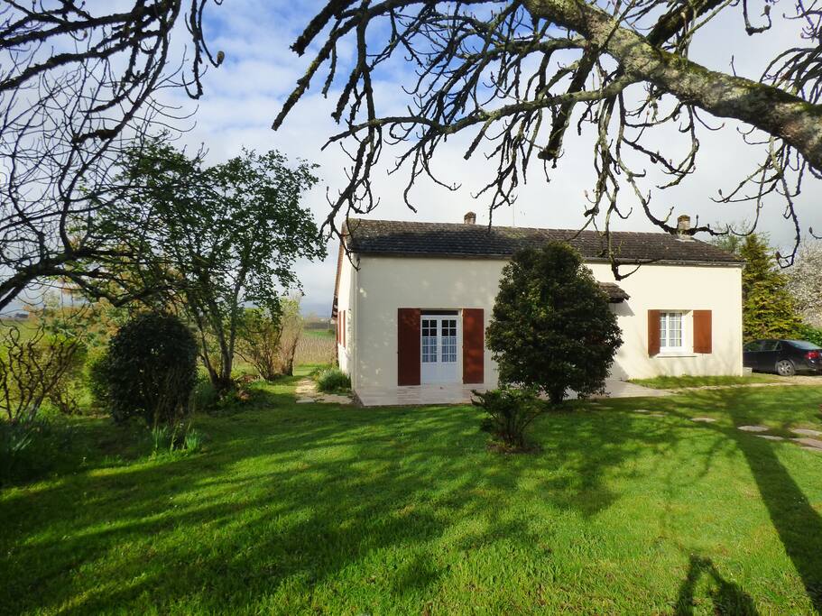 la maison telle que vous la voyez en arrivant