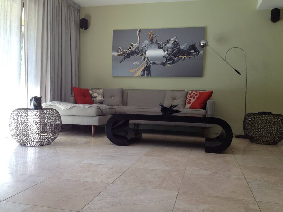 Spacious living area