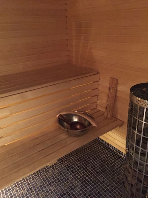 Sauna available for the guest!