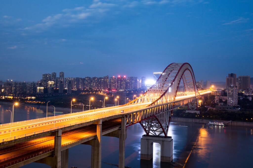 窗外夜景