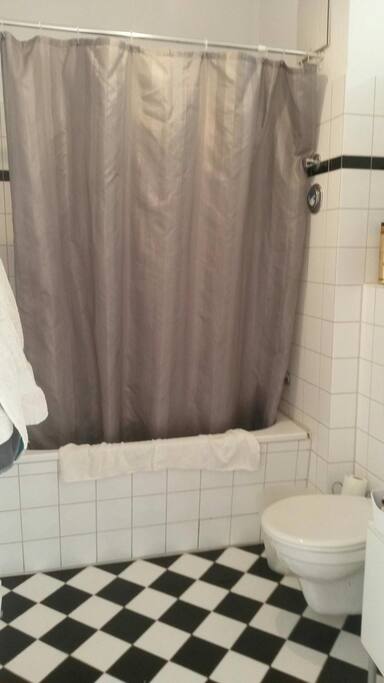 The bathroom
