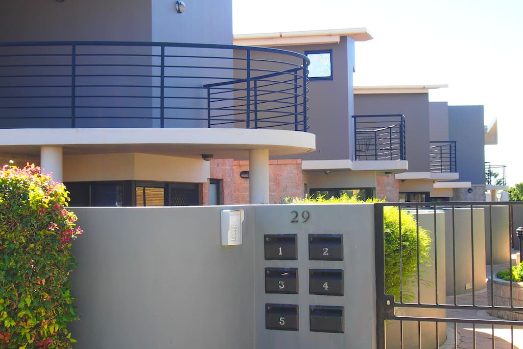 Front Gate from the street