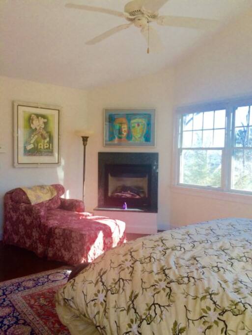 MASTER BEDROOM FIREPLACE