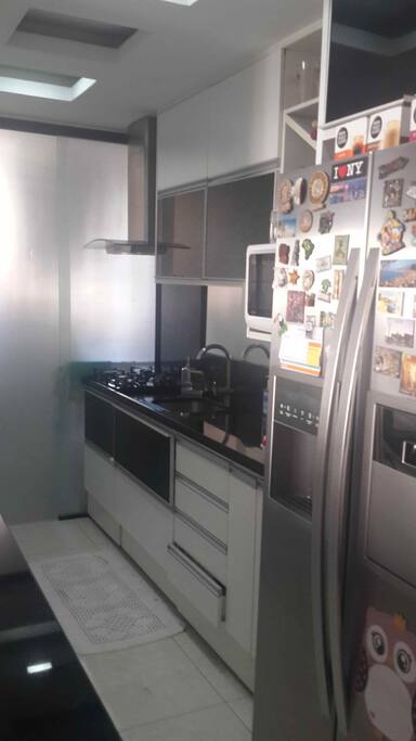 Cozinha americana e planejada