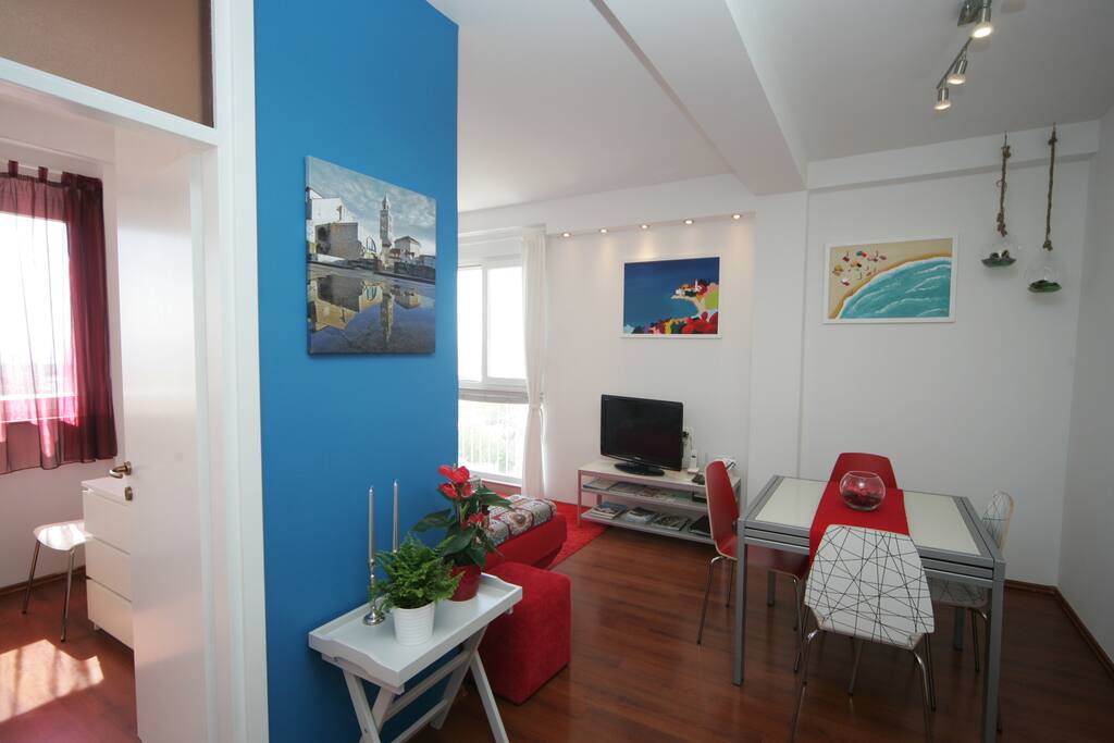 Dining and living room