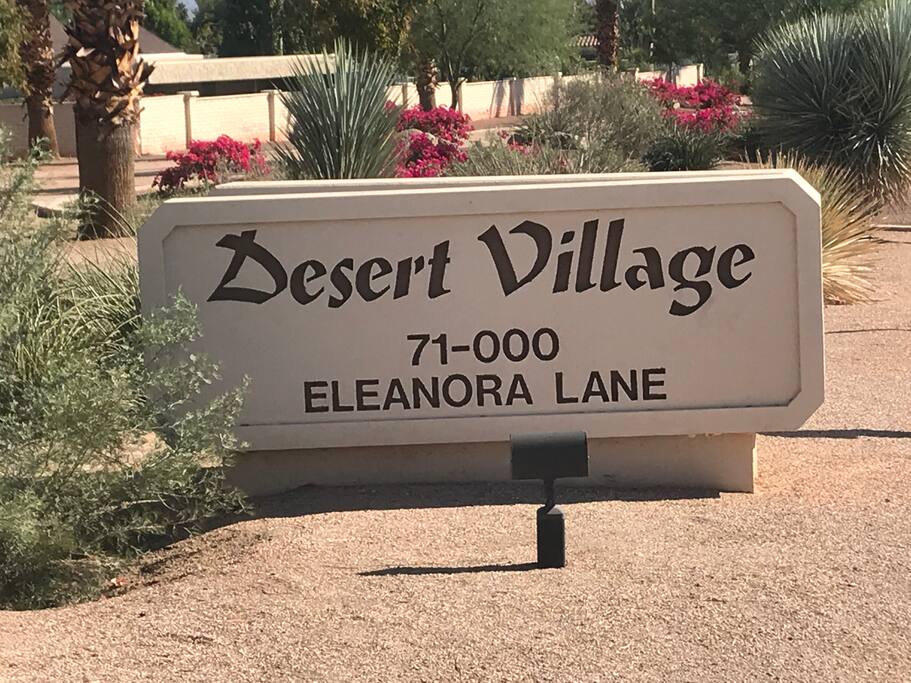 Enter of Rancho Las Palmas