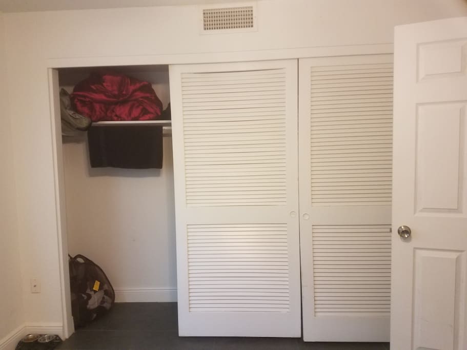 Alot of closet space.