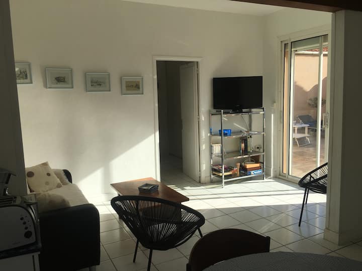 Demeure Avec Patio à 100 M. De La Plage - Valras-Plage