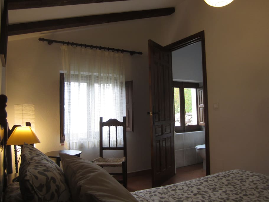 room no.2 - view to private bathroom
