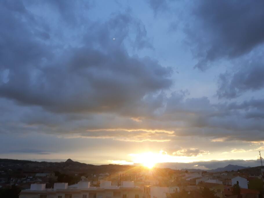 view from roof terace