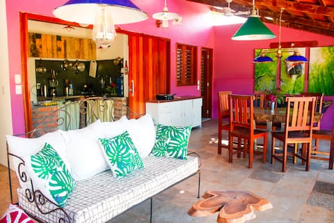 500 m from the beach, Casa Floreal, Icaraízinho