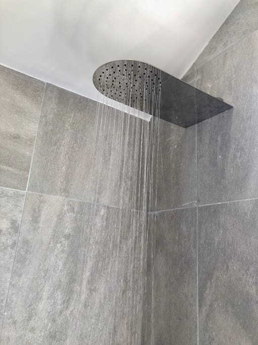 Monsoon shower outlet