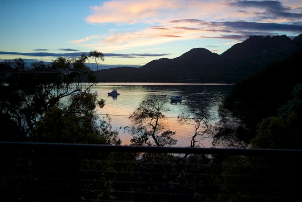 Beautiful Dawn View from our balcony