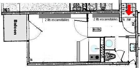 Испланирајте каде може да ги видите тушот и тоалетот.