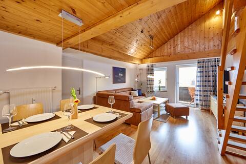 Family-friendly apartment in Oberammergau for 6P