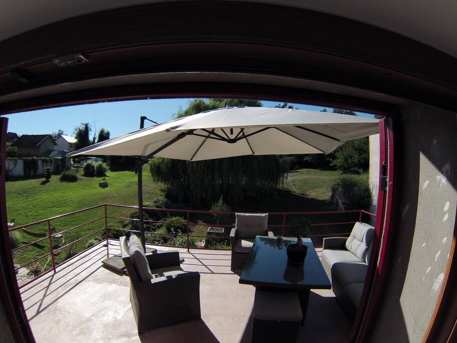 autre vue de la terrasse