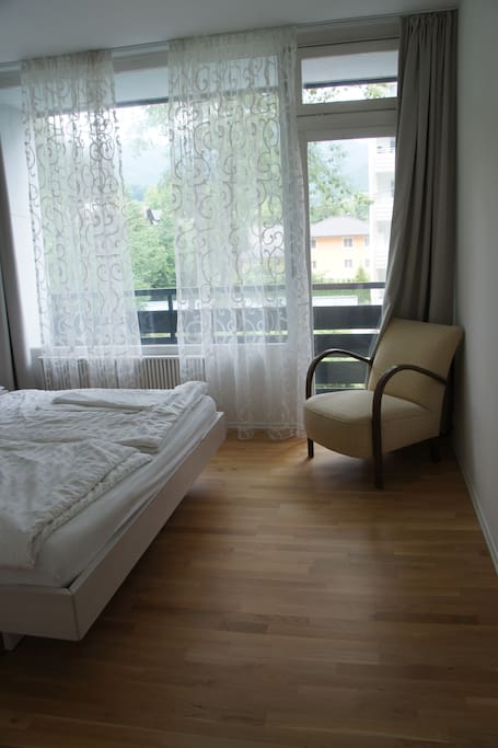 Blick zur Loggia im Osten