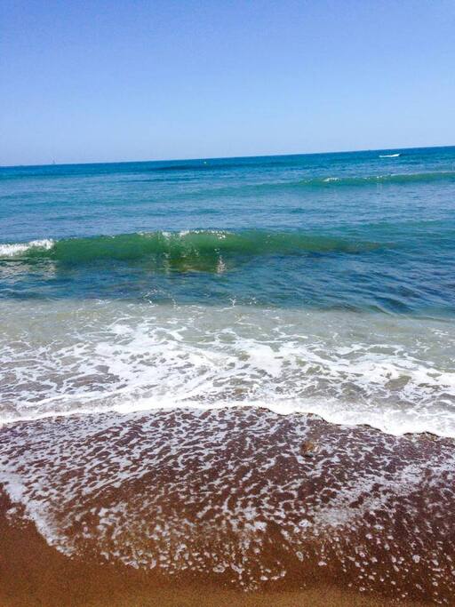 la playa