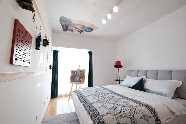 北纬25度动物共和国 熊本熊家 昆明广场地铁口 动漫主题的2居室公寓 Apartments For Rent In Kunming Yunnan China