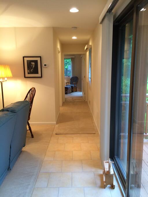 View Entering Your Suite