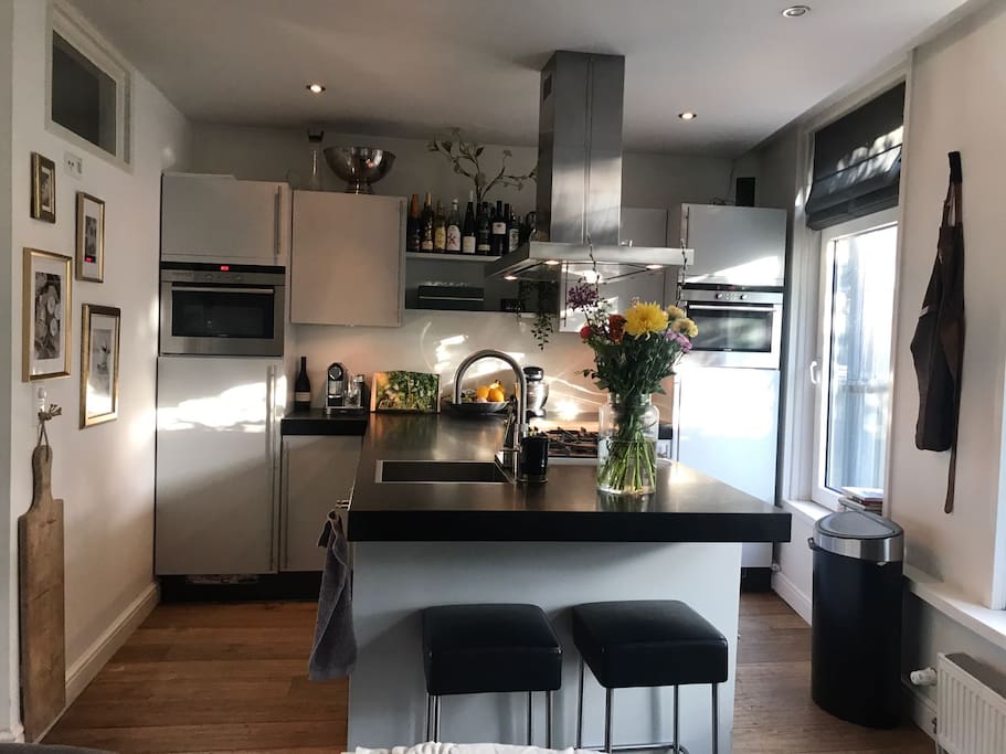 Spacious open-kitchen