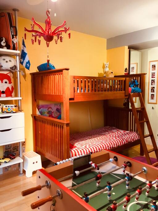 Chambre avec Lits superposés