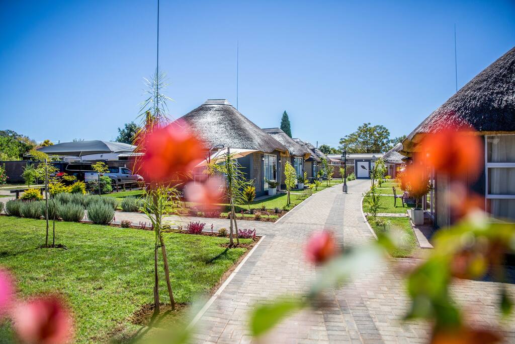 View of our facilities from parking area