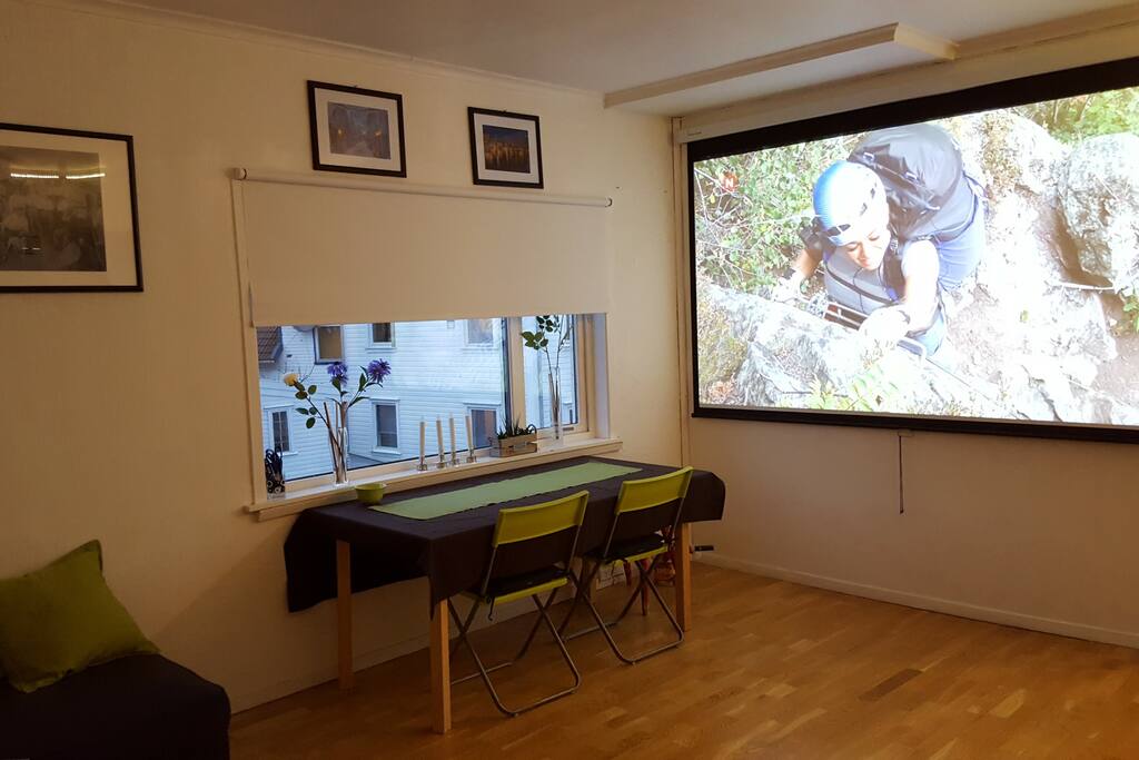 Livingroom with home cinema