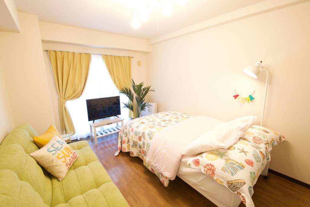 Bed that sleeps well.