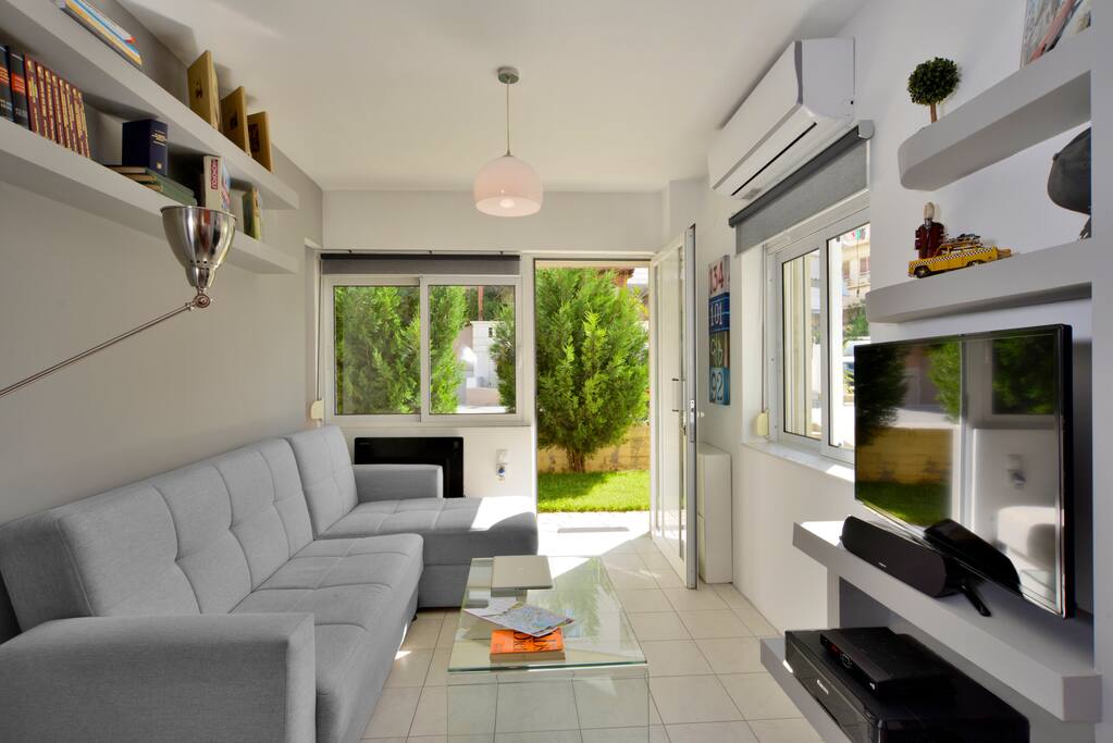 Living room at evening time...