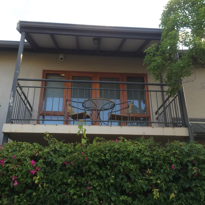 Balcony off Bedroom