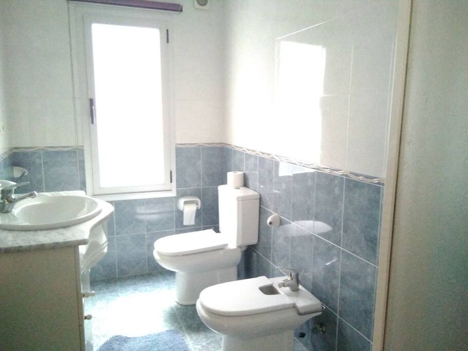 baño con ducha