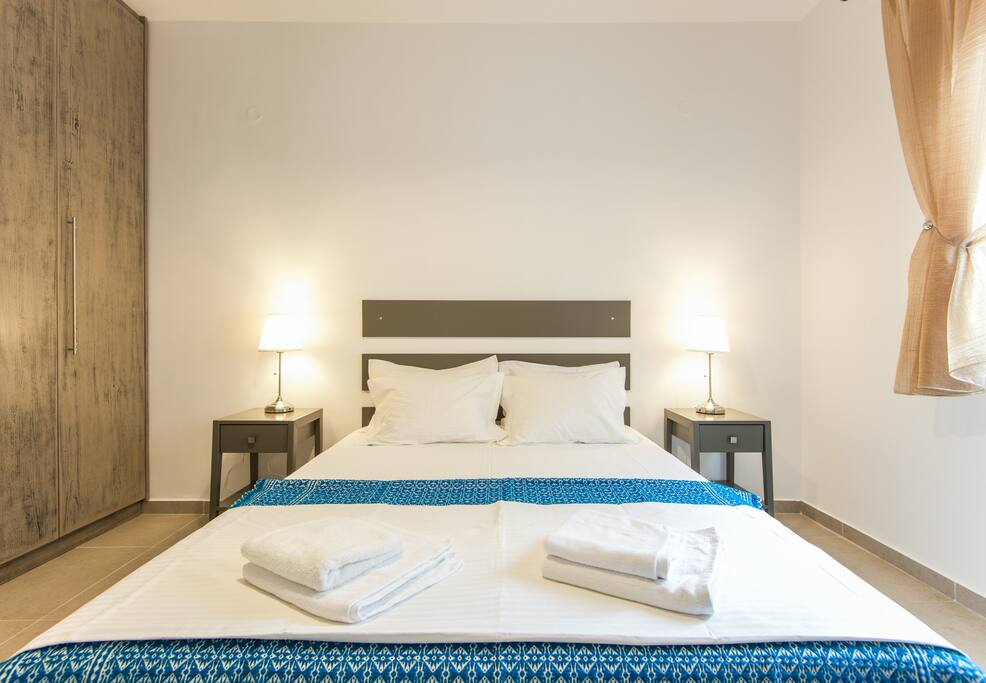 the main bedroom