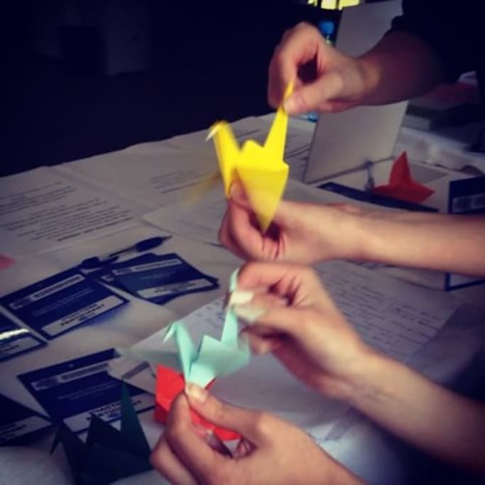 Cranes which can fly.