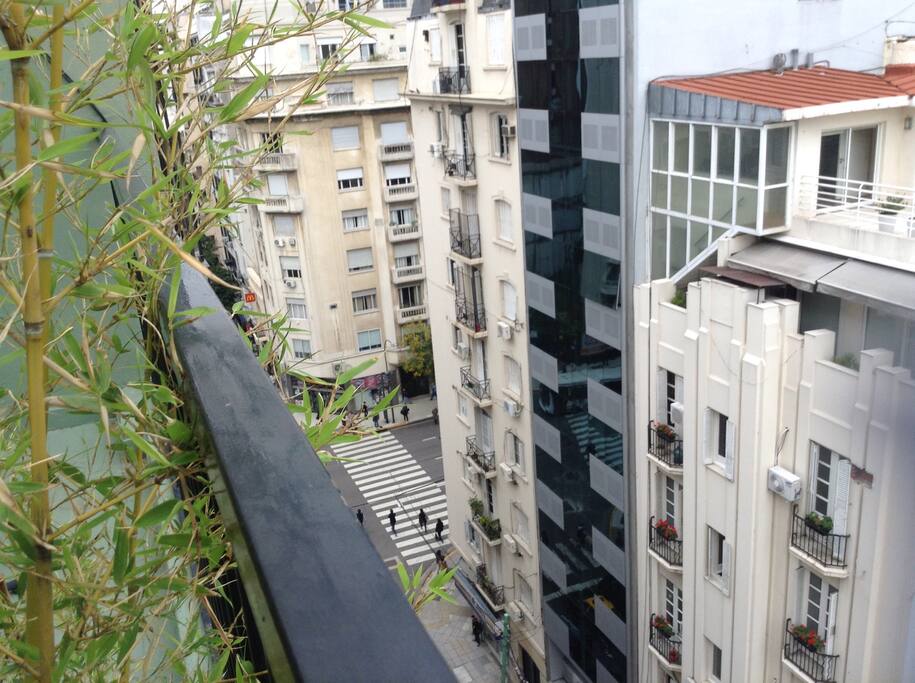 Vista desde el balcón