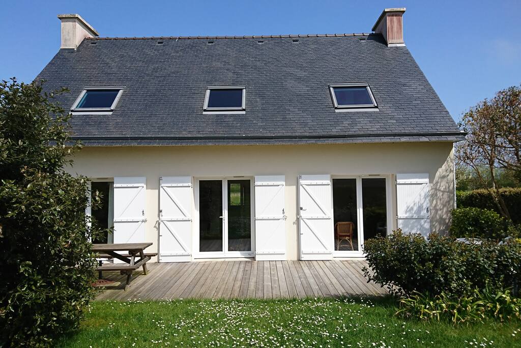 Côté jardin, terrasse