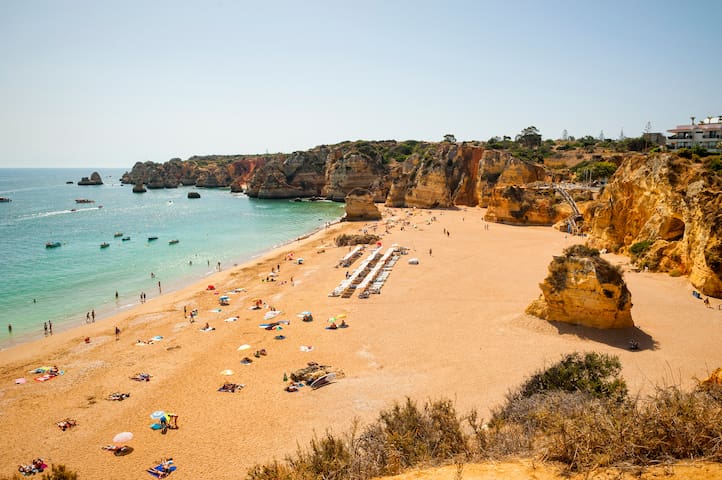 Lagos next to Dona Ana Beach+ Large Terrace+ Pool