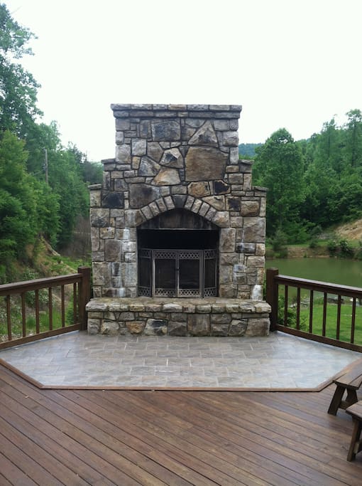 Fireplace in your Outdoor Living Room