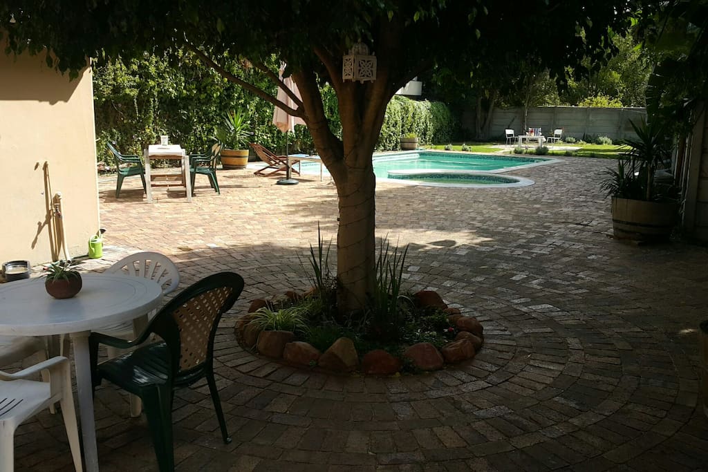 Pool area