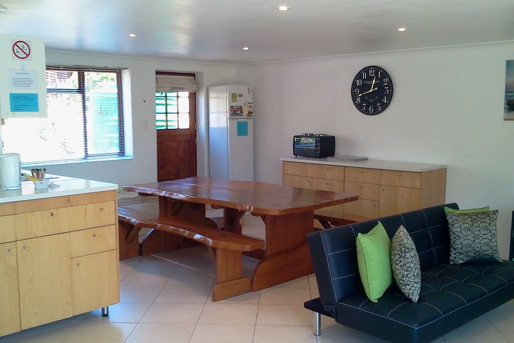 Large dining table