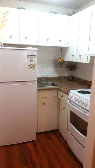 Filled equipped kitchen