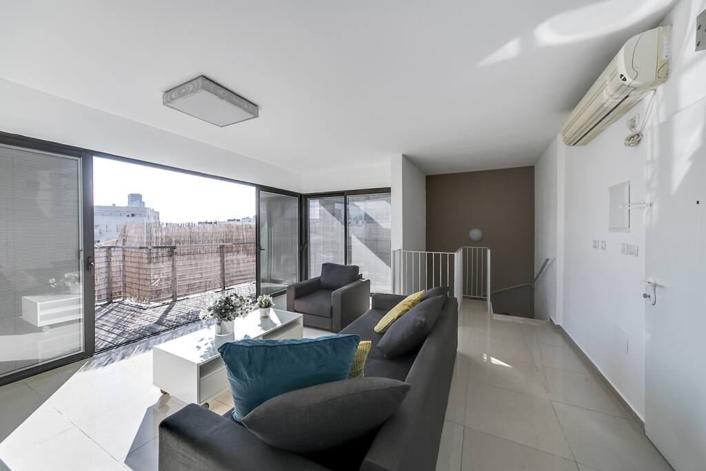 Lounge and Balcony