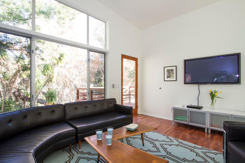 Mid-century modern furnishings