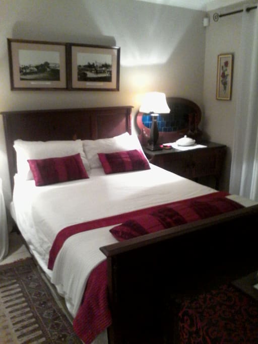 Cosy and stylish double bed