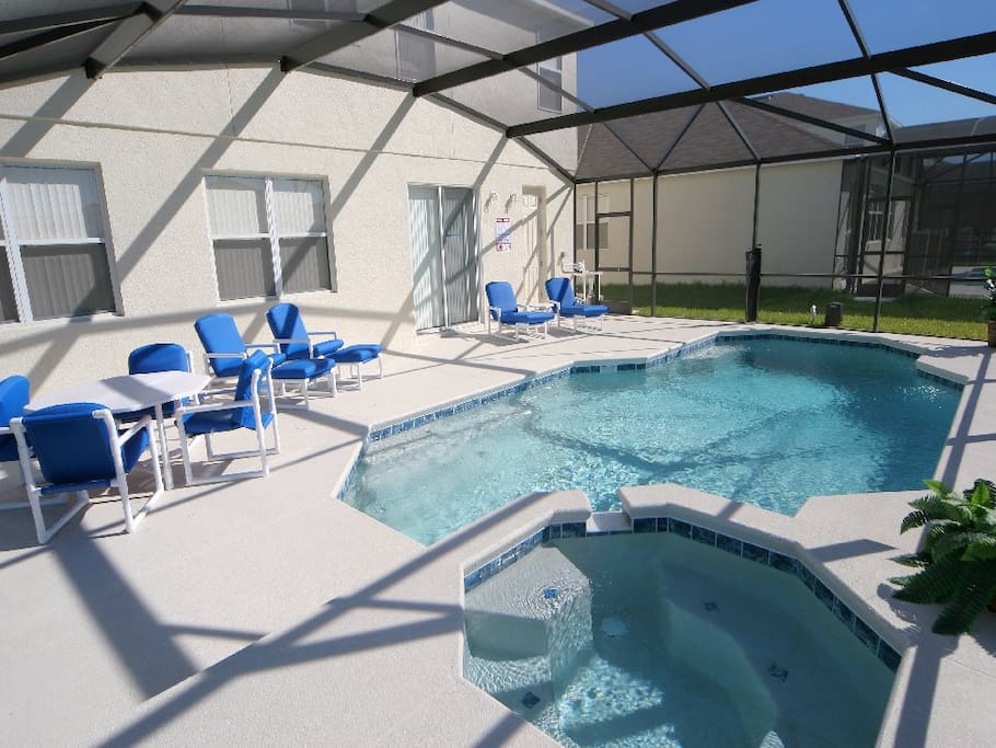 South West Facing Pool
