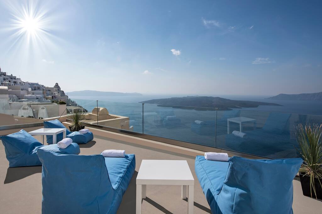 Voncano view from Terrace