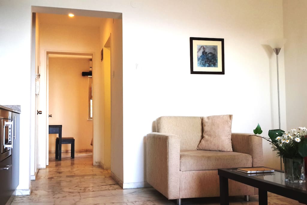 Suite 2 Living Area and Kitchen