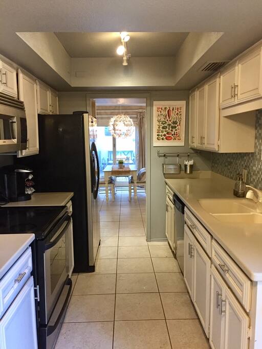 Kitchen at the Casa.